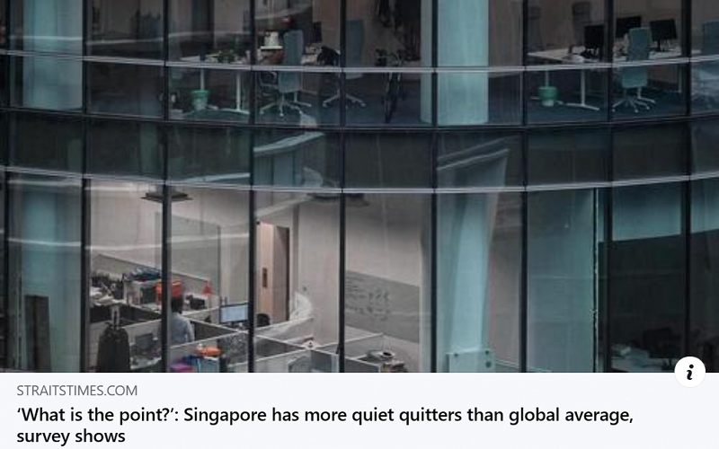 Article Interview with The Straits Times on 