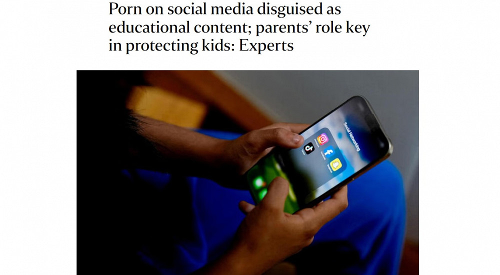 Porn on social media disguised as educational content; parents’ role key in protecting kids: Experts